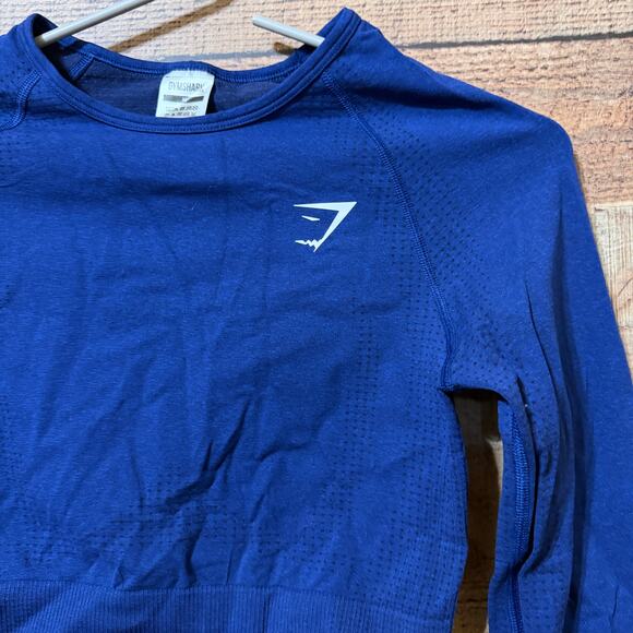 Gymshark Vital Crop Long Sleeve Size Medium - Picture 6 of 11